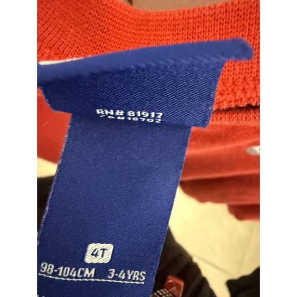 Nike Boys Lot Of 2 Sweatshirts Black Full Zip & Red Crewneck Pullover Side 4 XS - Picture 12 of 12